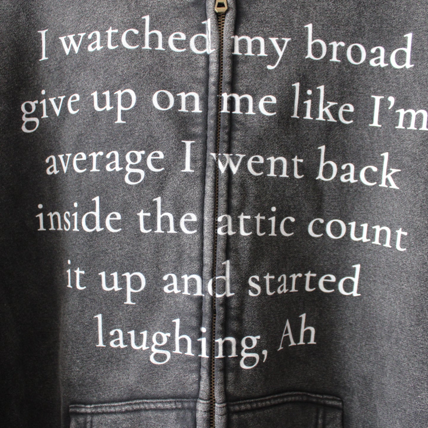 Above Average x Therapeutic Zip-Up  Hoodie