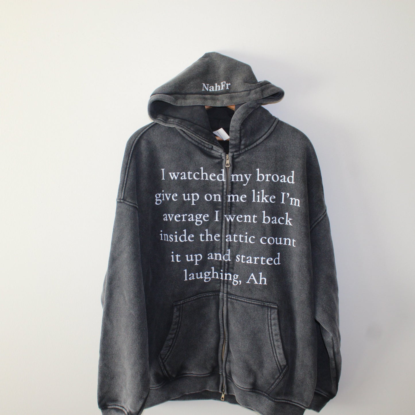 Above Average x Therapeutic Zip-Up  Hoodie